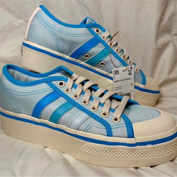 Adidas Platform Kids Sneakers-Nizza Platform - Picture 2 of 5